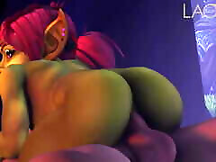 Marvelous Goblin Cutie Cowgirl Riding Huge Night office bf dasi Boner