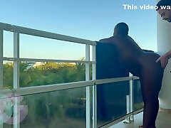 Public Play On A Beautiful ts hardcore cam Balcony Leads Inside For Mutual Orgasm Suck And Fuck