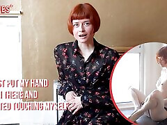 Ersties - Hot Redhead Films Her First Solo Video