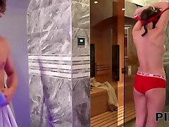 Slick Sauna Seduction