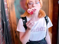 Schoolgirl Deep Sucking And Fucking Instead Of Lessons
