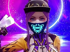 MMD GI-DLE - NXDE Sexy Kpop Dance 4K League Of Legends Ahri Akali Kaisa Evelynn Uncensored
