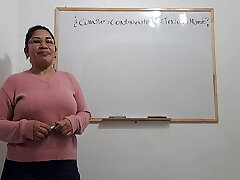 je me masturbe en classe ce professeur mature me rend très excitée