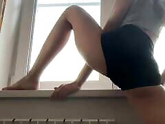 muscular body skinny baby teasing