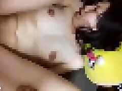 Smartphone personal photography Maybe JD? Embarrassment overflowing... black hair x big tits girl and house fu.769