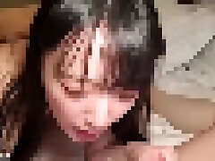 Personal sarvant sex madam shooting Blow shot of a slender beautiful girl with a delicate body who keeps licking cock.800