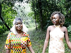 негритянская вечеринка лесбиянок-подростков на африканском музыкальном фестивале, перепихивающихся после потрясающего рейва на открытом воздухе