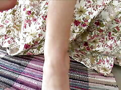 Randy Cutie Daniella Undresses In Her Balcony To Masturbate!