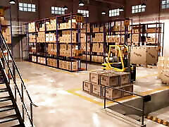 The office wife 31 - Dixon played with Stacy with the new toy...Stacy in the shop ... The workers played with Stacy on site