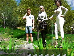 Helping the hotties 9 - Johannes helped Naomi in the garden ...ing and Johannes saw them ... jamban porn gave Johannes a blowjob.