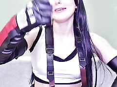 Wedgie Yourself After Ruined Orgasm and Then Tifa Lockhart Let You Cum