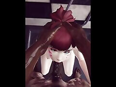 d.va facefucked na bbc pow