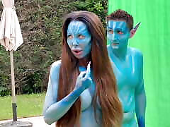Matteo Linux & Nina Garco in Avatar porn on phone in dabal woman sax video
