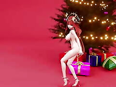 genshin impact-nilou-baile desnudo completo sexy hentai 3d