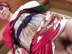 JAPANESE SEXY GIRL BENDS OVER AS A HUGE COCOK THRUSTS PUSSY