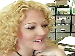 This amateur blonde model is a hand job girl named cathy heaven tina kay niks Dimples!