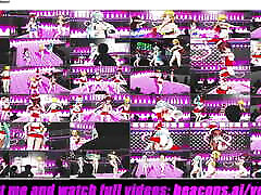3 Teens With Big Boobs Dancing 3D HENTAI