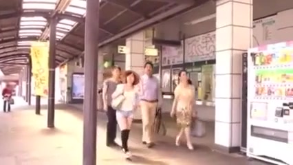 Banged mother-in-law in a family trip